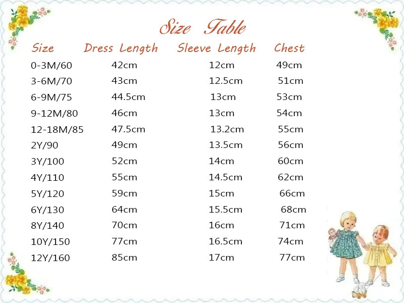 0-12Y Baby Girl Summer  Orange - Baby Clothing Dresser ulasan dan harga